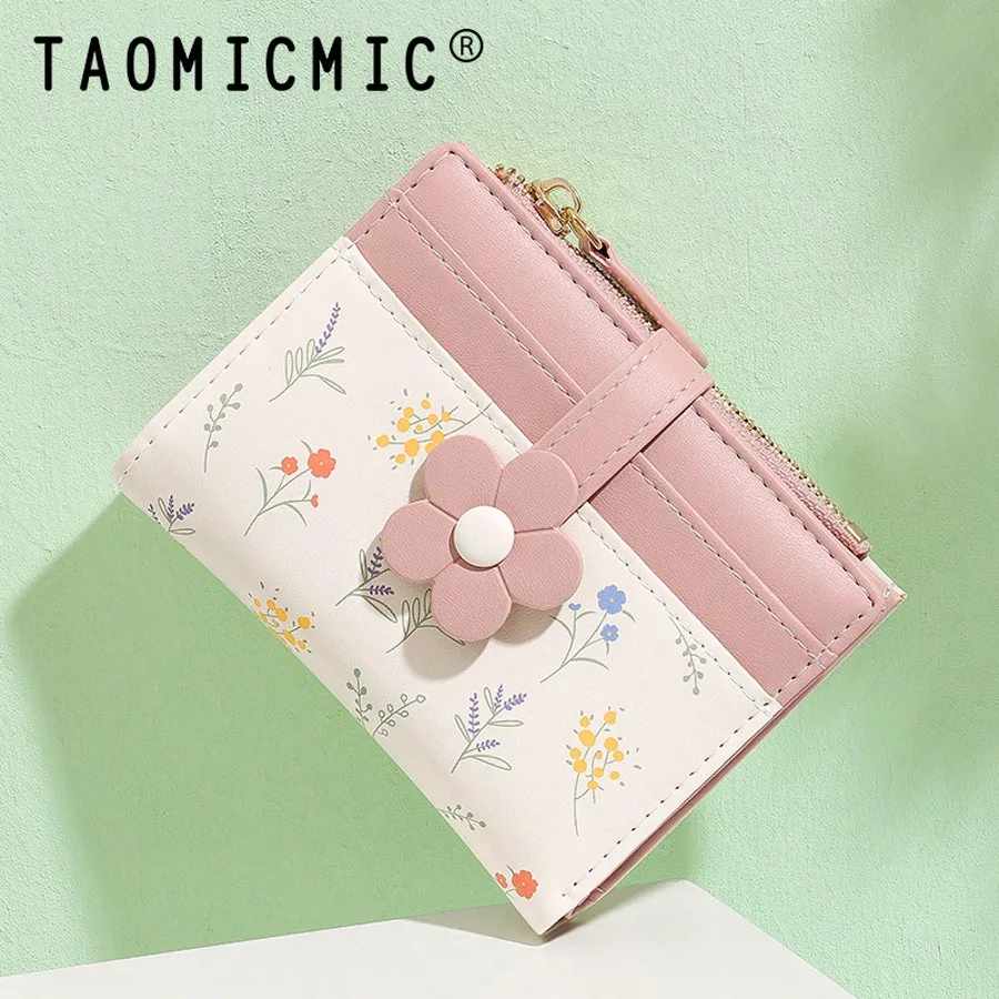 New Korean Cute Floral PU Leather Short Wallet Student Coin Purse Card Holder Zipper Pouch For Women Wallet Mini Wallet Purse Wallet Small Wallet Cute Wallet Wallet Fall Autumn
New Korean Cute Floral PU Leather Short Wallet Student Coin Purse Card Holder Zipper Pouch For Women Wallet Mini Wallet Purse Wallet Small Wallet Cute Wallet Wallet Fall Autumn