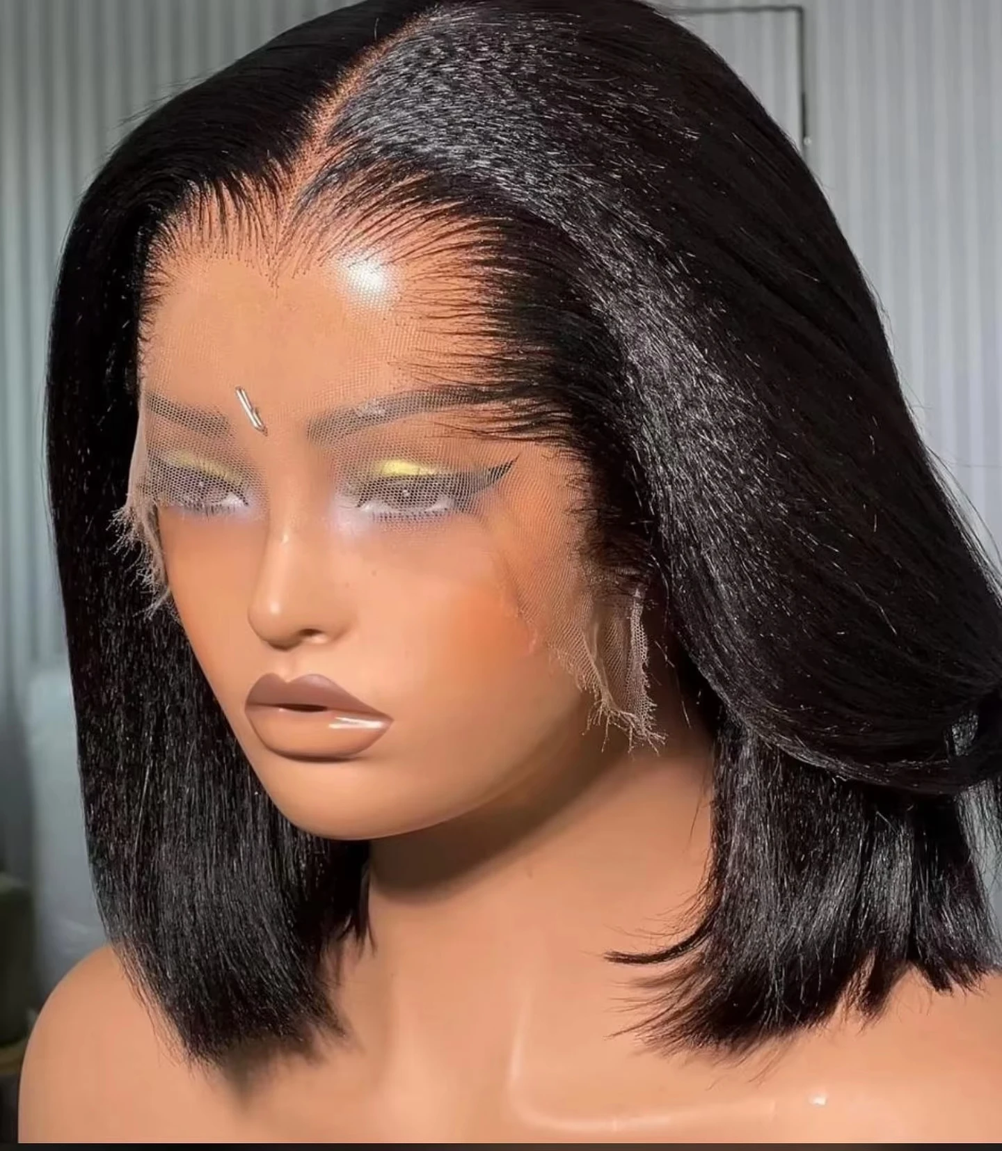100% Hman Hair Kinky Straight Bob Hman Hair Wigs Black 13x4 HD Lace Frontal Cut Curly Afro Yaki Straight Short Bob Hair Glueless
100% Hman Hair Kinky Straight Bob Hman Hair Wigs Black 13x4 HD Lace Frontal Cut Curly Afro Yaki Straight Short Bob Hair Glueless