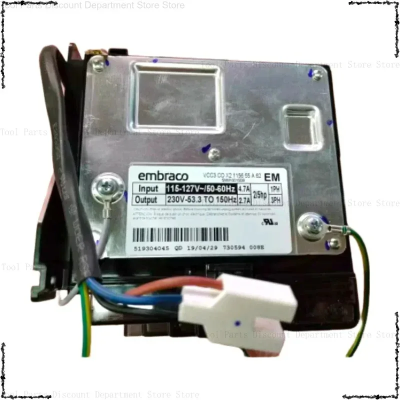 Б/у EMBRACO VCC3 COX2 1156 55A62 EM 0193525166 Коробка привода компрессора холодильника с переменной частотой 115 В-127 В
Б/у EMBRACO VCC3 COX2 1156 55A62 EM 0193525166 Коробка привода компрессора холодильника с переменной частотой 115 В-127 В