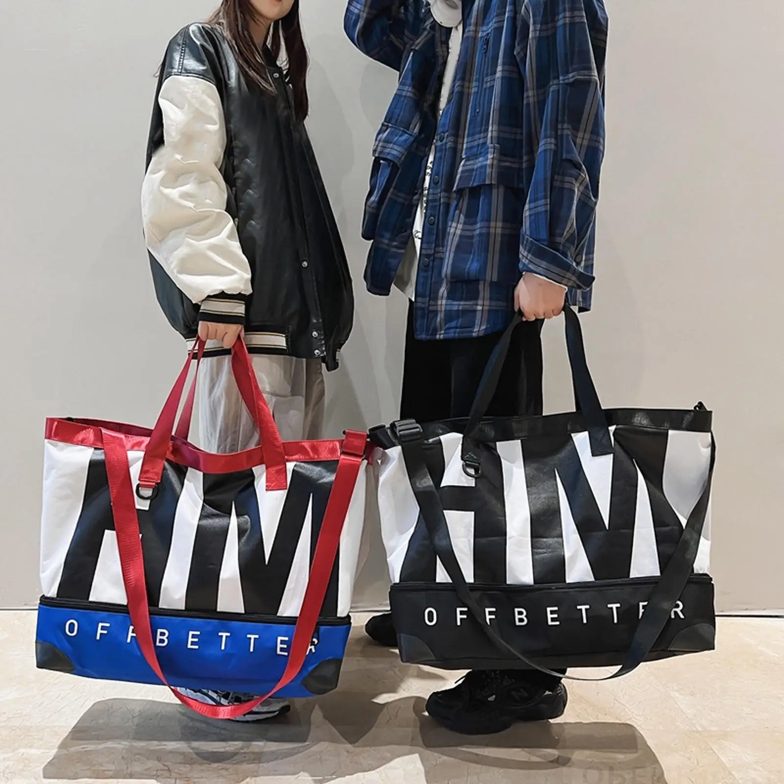 Sports Gym Bag Travel Duffle Bag Multipurpose Cabin Bag Clothing Weekender Bag
Sports Gym Bag Travel Duffle Bag Multipurpose Cabin Bag Clothing Weekender Bag