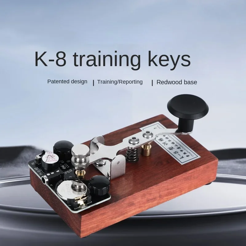 Changshu key K-8 type training key, sound and light practice, radio transmission
Changshu key K-8 type training key, sound and light practice, radio transmission