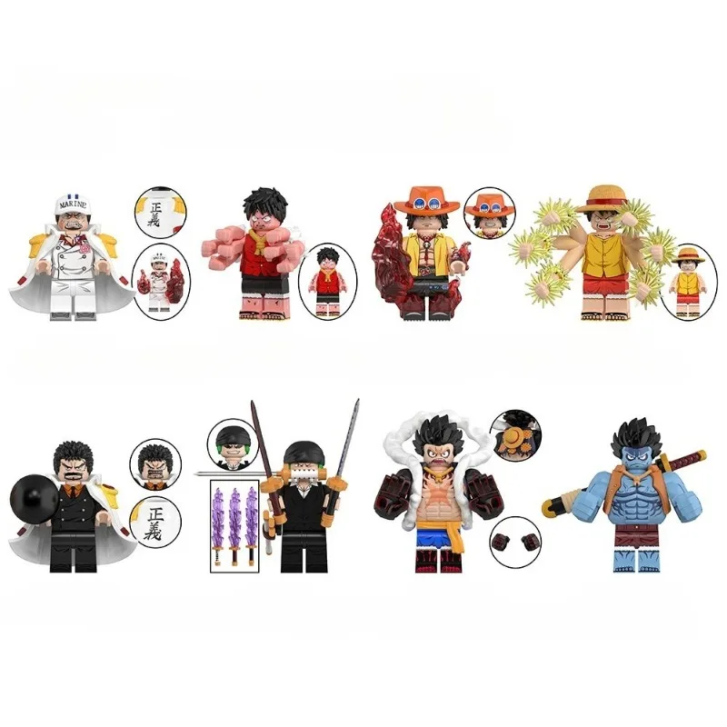One Piece Luffy OP Ace Garp Zoro Mini Man Blocks Figure WM6194 WM6193 WM6192 WM6195
One Piece Luffy OP Ace Garp Zoro Mini Man Blocks Figure WM6194 WM6193 WM6192 WM6195