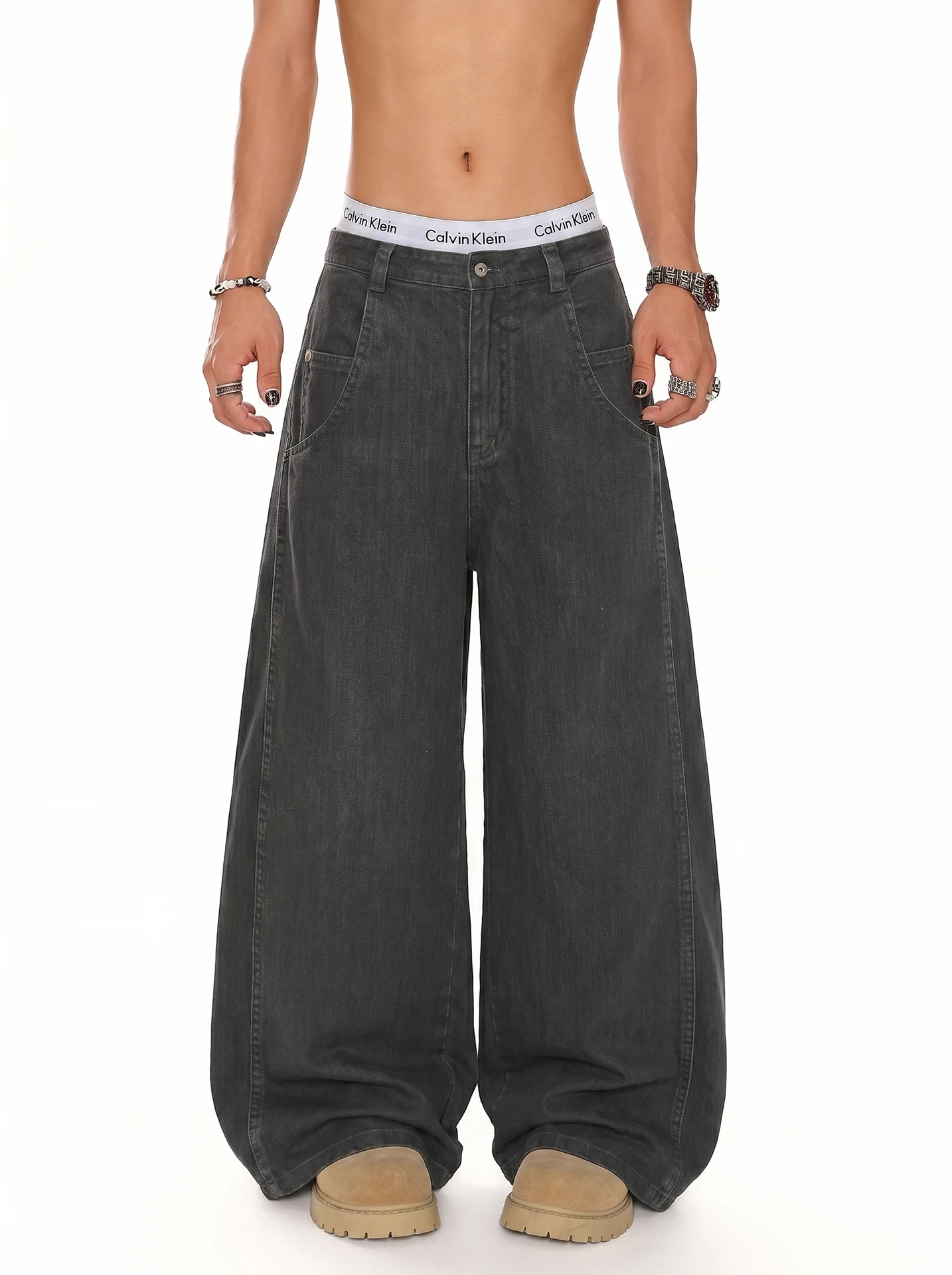Washed American High Street Retro Men's Loose Wide Leg Jeans Summer Casual Straight Cut Trousers Youth Trendy Street Style
Washed American High Street Retro Men's Loose Wide Leg Jeans Summer Casual Straight Cut Trousers Youth Trendy Street Style