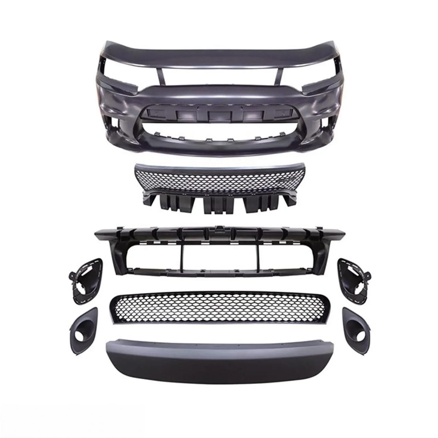For 2015-2022 2015 SRT Style Front Bumper Front Lip With Fog Lamp Hole Car Bumper
For 2015-2022 2015 SRT Style Front Bumper Front Lip With Fog Lamp Hole Car Bumper