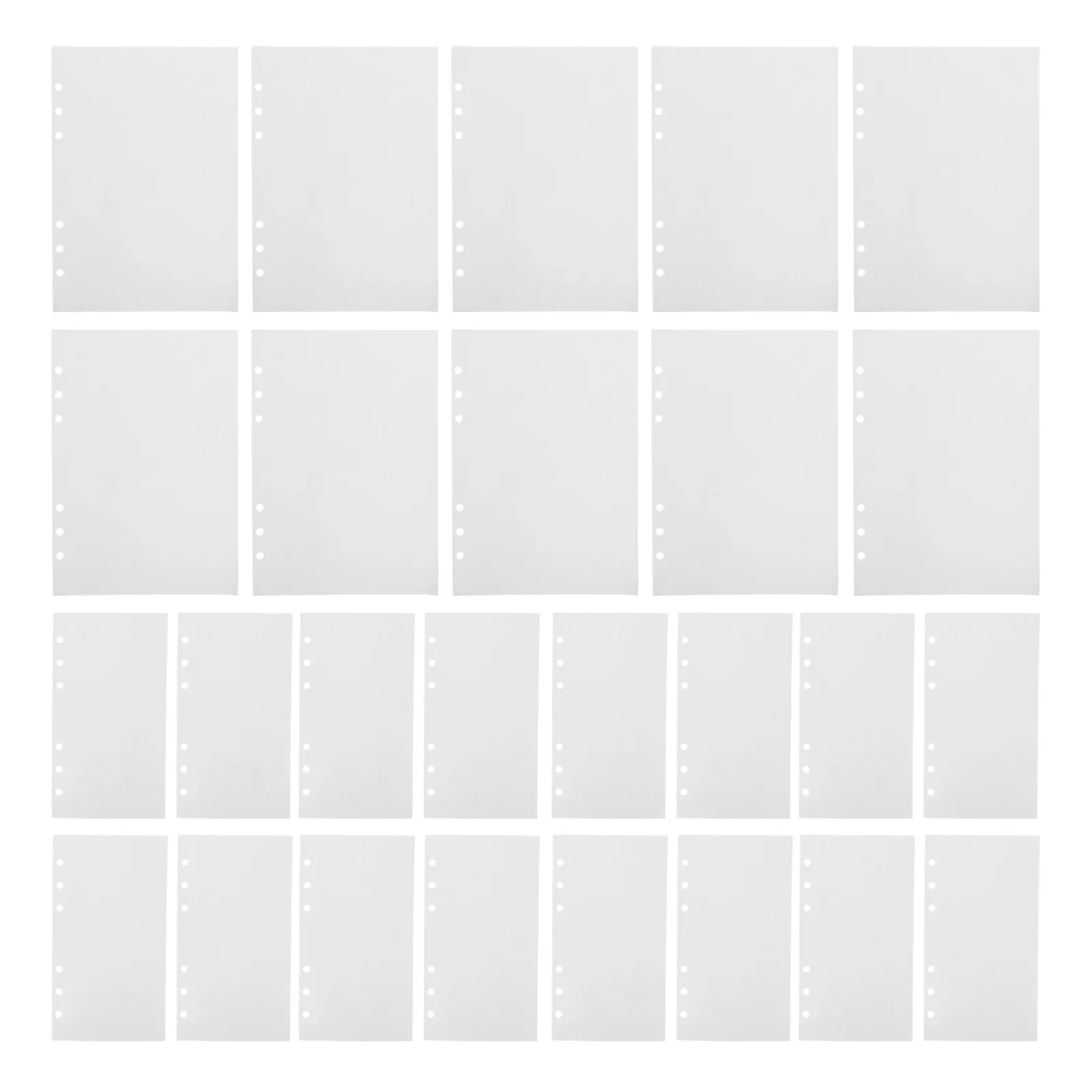 80Pcs Release Paper Binder Refills Double Sided A6 A5 Reusable Sticker Organizer Sheets for Scrapbooking Planner Sticker Album
80Pcs Release Paper Binder Refills Double Sided A6 A5 Reusable Sticker Organizer Sheets for Scrapbooking Planner Sticker Album