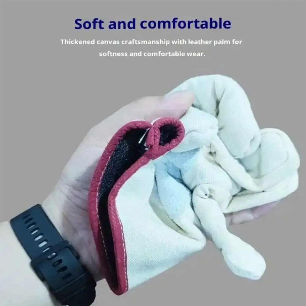 1Pair Double Thickened Canvas Gloves Wear Resistant Thermal Insulation Labor Protection Gloves Anti Cutting Stab Proof
1Pair Double Thickened Canvas Gloves Wear Resistant Thermal Insulation Labor Protection Gloves Anti Cutting Stab Proof