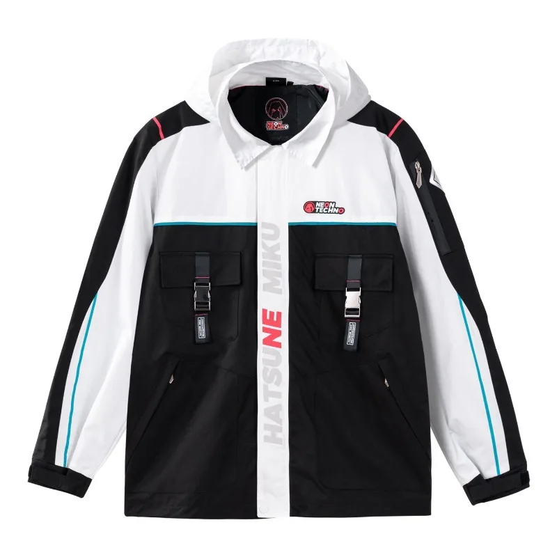 Hatsune Miku Anime Neon Tech Windbreaker Hooded Jacket Spring Autumn Casual Unisex Anorak Futuristic Design Gift for Holiday
Hatsune Miku Anime Neon Tech Windbreaker Hooded Jacket Spring Autumn Casual Unisex Anorak Futuristic Design Gift for Holiday