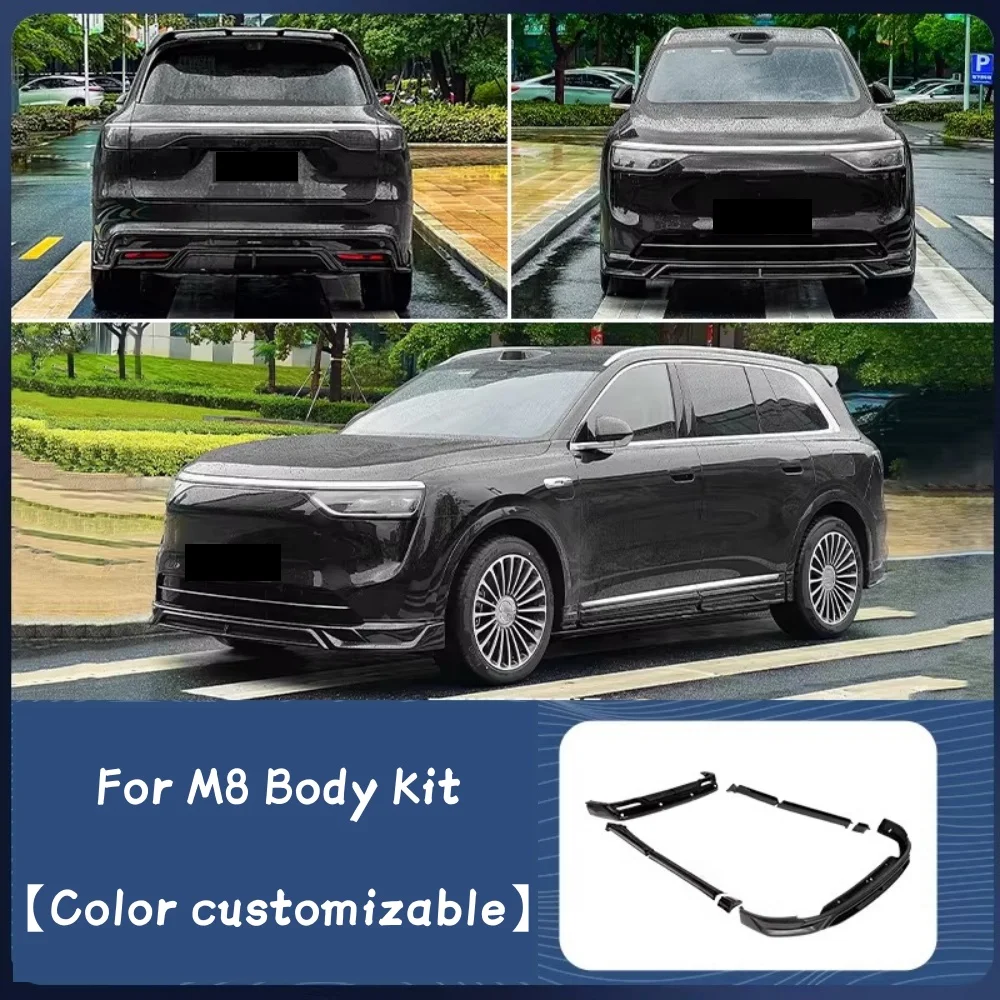 Body Kit for AITO M8 M9 modified New style Surround Front lip Rear lip Side skirt Car Accessories
Body Kit for AITO M8 M9 modified New style Surround Front lip Rear lip Side skirt Car Accessories