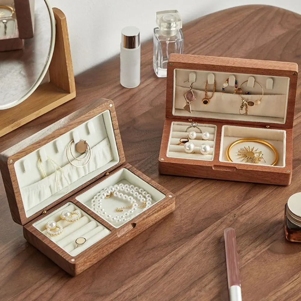 Magnetic Attraction Wooden Jewelry Box Holder Bracelets Earrings Storage Case Multi-function Organizer Jewelry Display Box Gift
Magnetic Attraction Wooden Jewelry Box Holder Bracelets Earrings Storage Case Multi-function Organizer Jewelry Display Box Gift