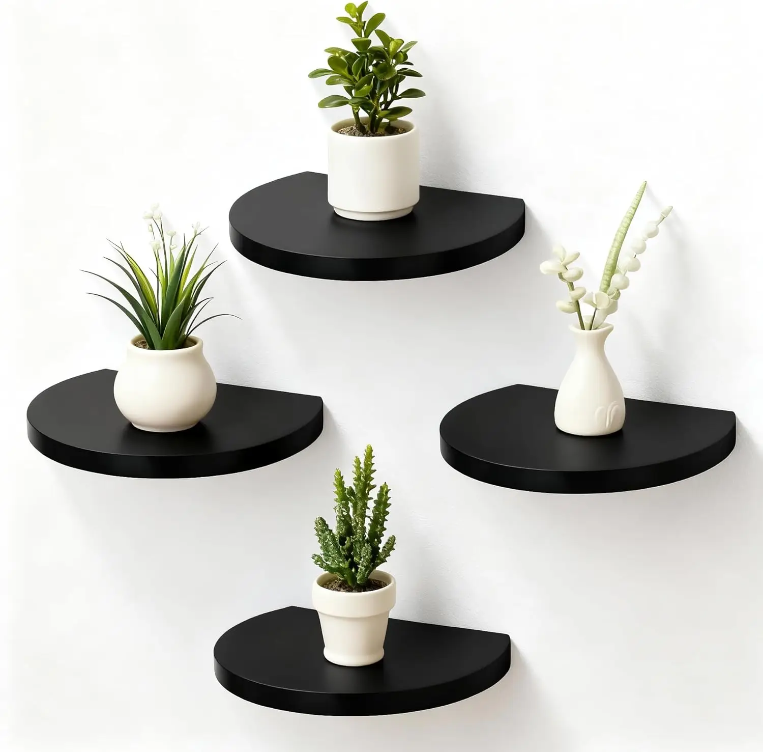 Набор из 4 круглых плавающих деревянных полков длиной 8 футов — черное невидимое настенное крепление для растений, игрушек, хранения в ванной и гостиной, современная ржавчина
Набор из 4 круглых плавающих деревянных полков длиной 8 футов — черное невидимое настенное крепление для растений, игрушек, хранения в ванной и гостиной, современная ржавчина