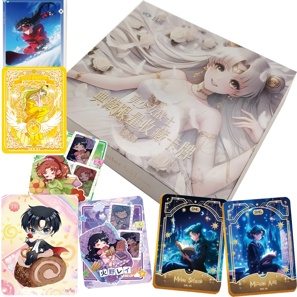 Sailor Moon Classic Anime Collection Cards Cartoon Cute Girl Tsukino Usagi Tomoe Hotaru Anime Character Cards Kids Hobbies Gifts
Sailor Moon Classic Anime Collection Cards Cartoon Cute Girl Tsukino Usagi Tomoe Hotaru Anime Character Cards Kids Hobbies Gifts