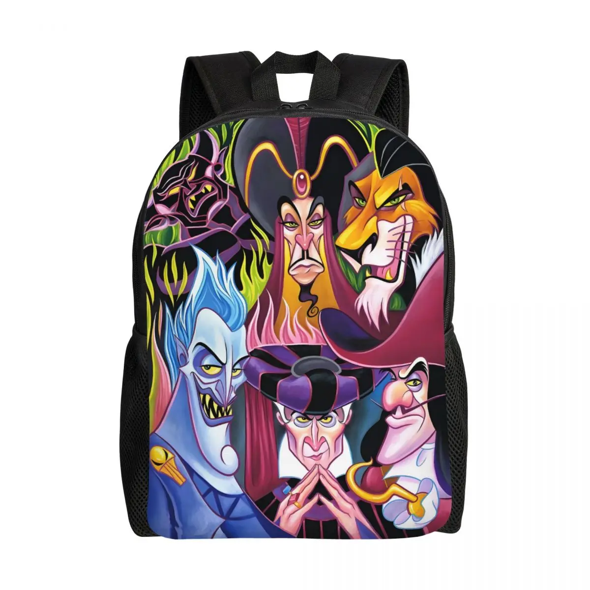 Рюкзаки злодеев Evil Captain Hook для женщин и мужчин, базовая сумка для книг для колледжа, школьные сумки со шрамом и Jafar
Рюкзаки злодеев Evil Captain Hook для женщин и мужчин, базовая сумка для книг для колледжа, школьные сумки со шрамом и Jafar