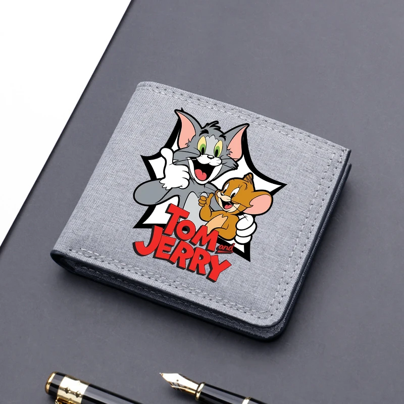 Tom and Jerry Man Wallet Anime Cartoon Print Short Wallet Portable Card Pack Fashion Coin Purse Adult Card Holder Male Money Bag
Tom and Jerry Man Wallet Anime Cartoon Print Short Wallet Portable Card Pack Fashion Coin Purse Adult Card Holder Male Money Bag