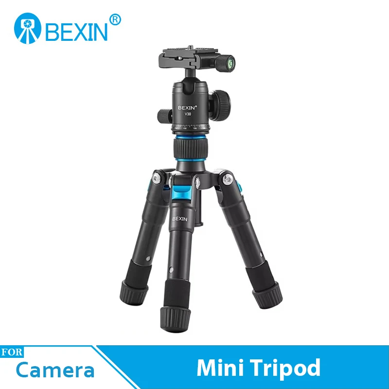 BEXIN MS08 Portable Mini Camera Tripod with 360° Ball Head Lightweight Travel Stand Tabletop Video Tripod for DSLR Camera Phone
BEXIN MS08 Portable Mini Camera Tripod with 360° Ball Head Lightweight Travel Stand Tabletop Video Tripod for DSLR Camera Phone