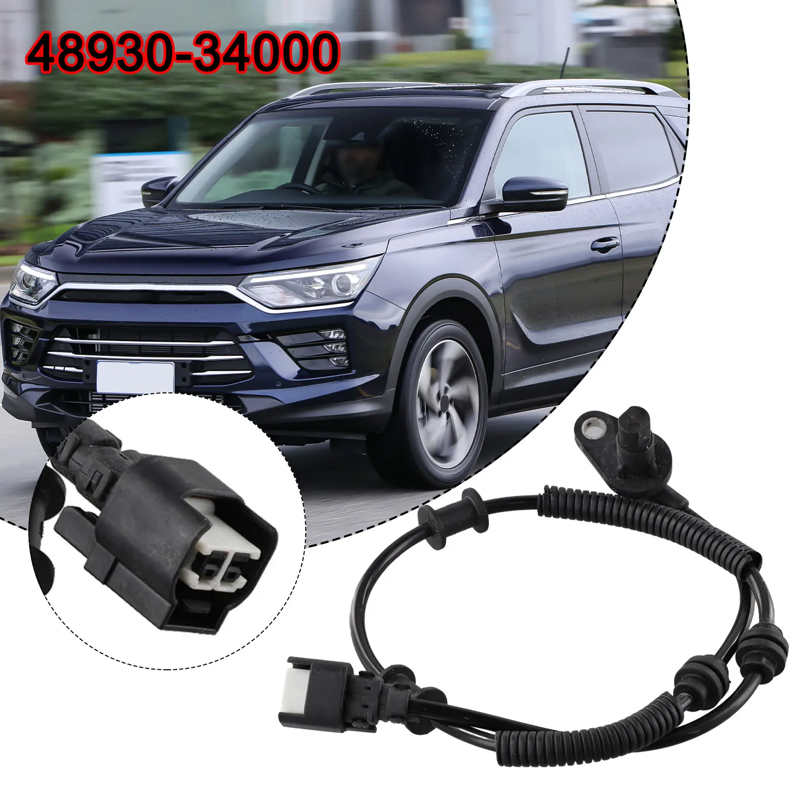 For Ssangyong Vehicle Specific Front ABS Wheel Speed Sensor Compatible with Both the Actyon & the For Korando Series 4893034000
For Ssangyong Vehicle Specific Front ABS Wheel Speed Sensor Compatible with Both the Actyon & the For Korando Series 4893034000
