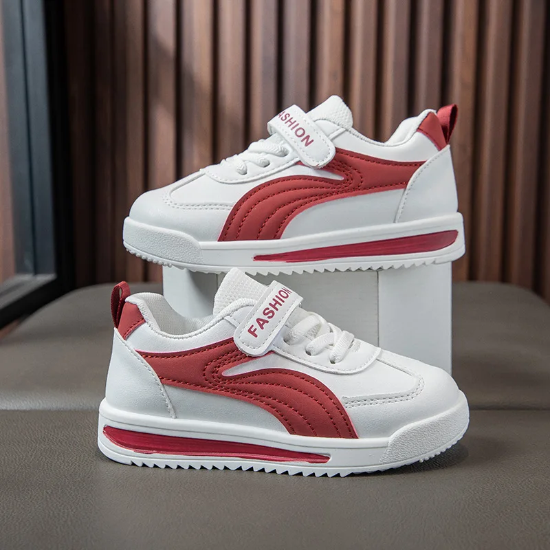 New Summer Boys Girls Soft-Soled Sports Shoes Kids Student White Casual Shoes Children PU Leather Breathable Running Sneakers
New Summer Boys Girls Soft-Soled Sports Shoes Kids Student White Casual Shoes Children PU Leather Breathable Running Sneakers