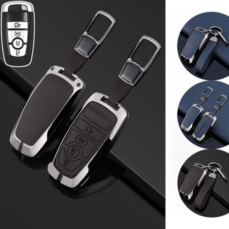 Кожаный брелок из сплава A + для Ford Explorer Mustang Edge Mondeo F-150
Кожаный брелок из сплава A + для Ford Explorer Mustang Edge Mondeo F-150