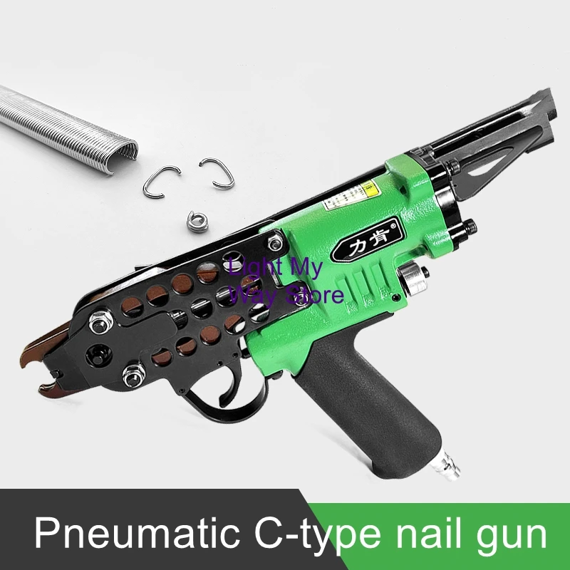 Type C Gun 760 Chicken Cage Rabbit Cage Pigeon Cage Binding Gun 7C Sofa Rockery Pneumatic Nail Gun Binding C Nail Gun
Type C Gun 760 Chicken Cage Rabbit Cage Pigeon Cage Binding Gun 7C Sofa Rockery Pneumatic Nail Gun Binding C Nail Gun