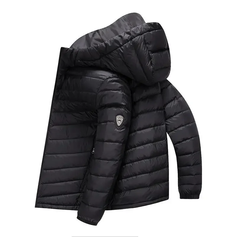 Men's Lightweight Hooded Down Jacket Autumn and Winter New Men's Warm and Lightweight Autumn and Winter White Duck Down Jacket
Men's Lightweight Hooded Down Jacket Autumn and Winter New Men's Warm and Lightweight Autumn and Winter White Duck Down Jacket