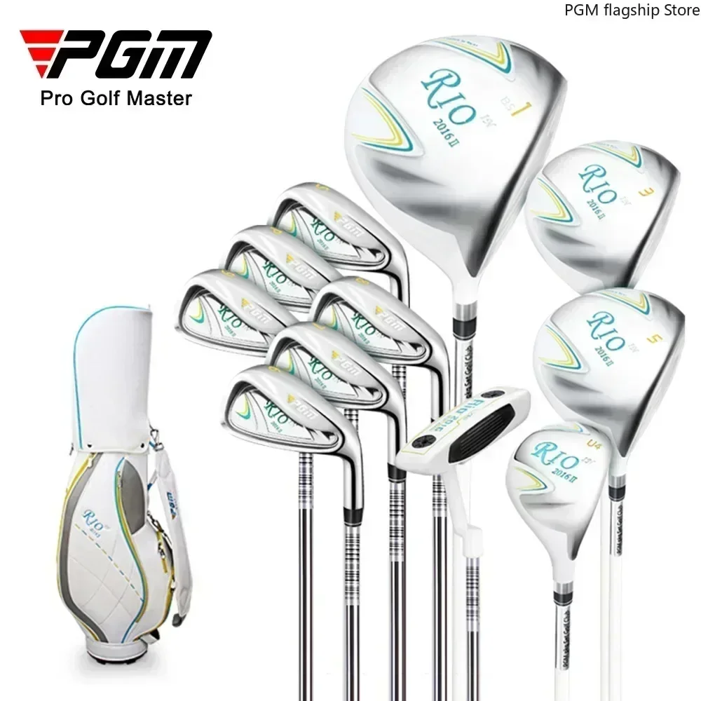 PGM RIO Women 9/11pcs Golf Club Set Carbon Stainless Steel Iron Wood Driver Beginer Training Golf Accessories LTG014
PGM RIO Women 9/11pcs Golf Club Set Carbon Stainless Steel Iron Wood Driver Beginer Training Golf Accessories LTG014