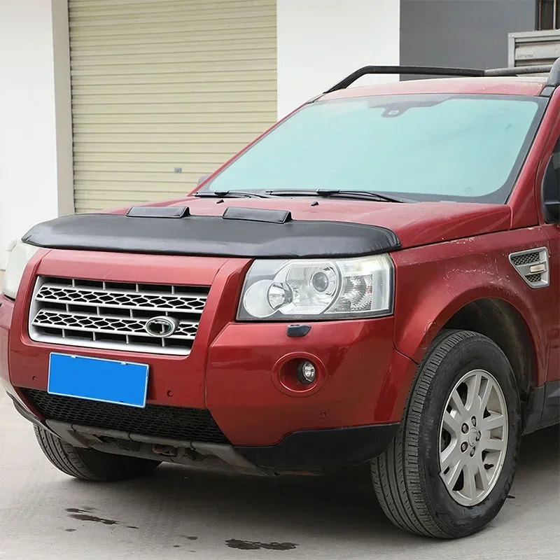 For Land Rover Freelander 2 2007-12 Leather Black Car Hood Cover Sand Block Stone Deflector Hood Protection Set Car Accessories
For Land Rover Freelander 2 2007-12 Leather Black Car Hood Cover Sand Block Stone Deflector Hood Protection Set Car Accessories