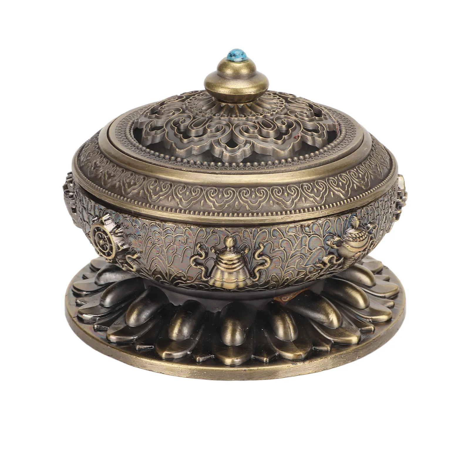 Incense Burner Bronze Nepal Sandalwood Alloy Incense Burners Holder For Tea Room Table Decoration
Incense Burner Bronze Nepal Sandalwood Alloy Incense Burners Holder For Tea Room Table Decoration