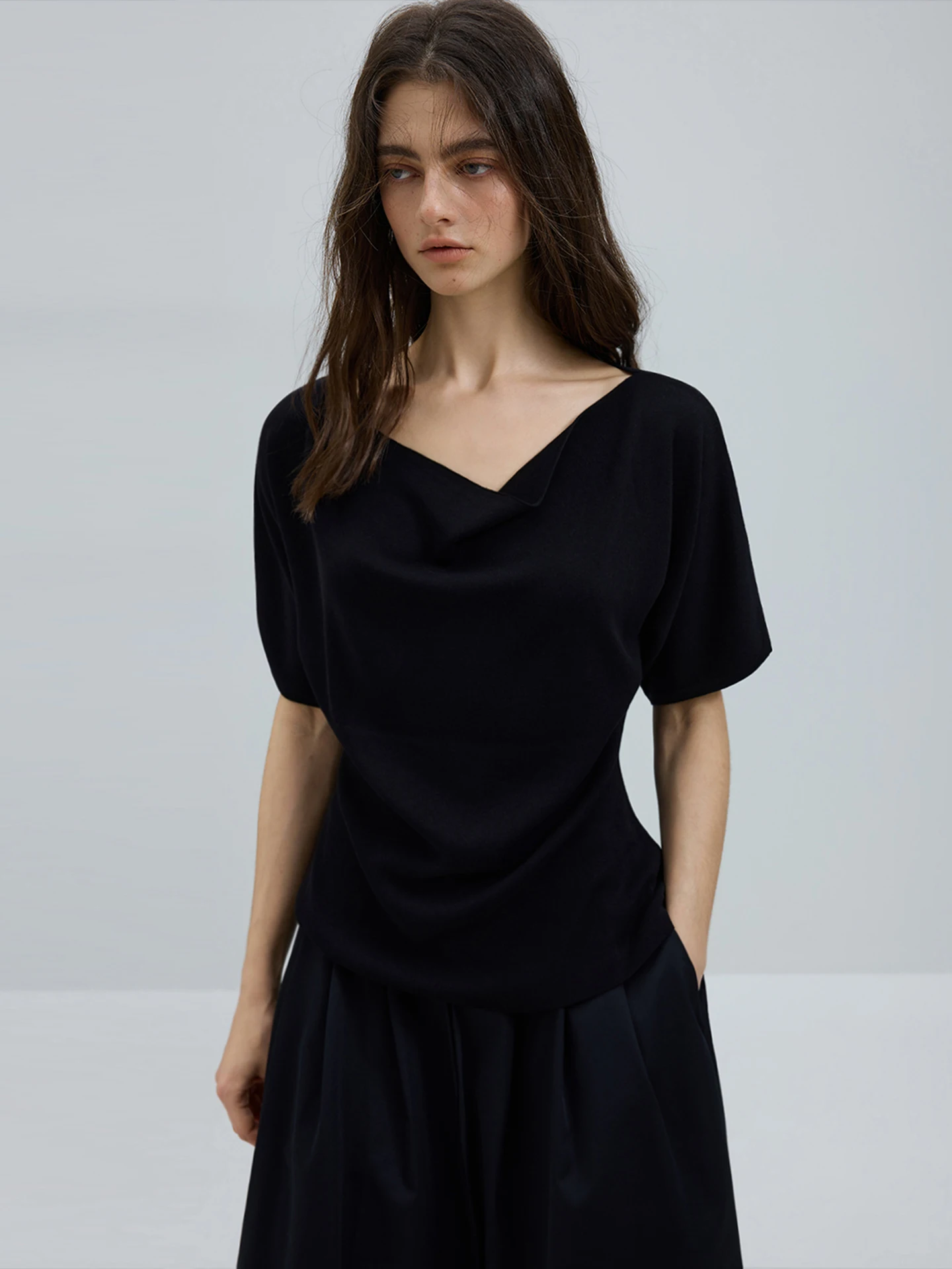 LUR Ladies' Acetate Short Sleeve T-Shirt Crew Neck Basic Slim Fit Base Shirt Versatile Top Casual Style Standard Fit Pure Color
LUR Ladies' Acetate Short Sleeve T-Shirt Crew Neck Basic Slim Fit Base Shirt Versatile Top Casual Style Standard Fit Pure Color
