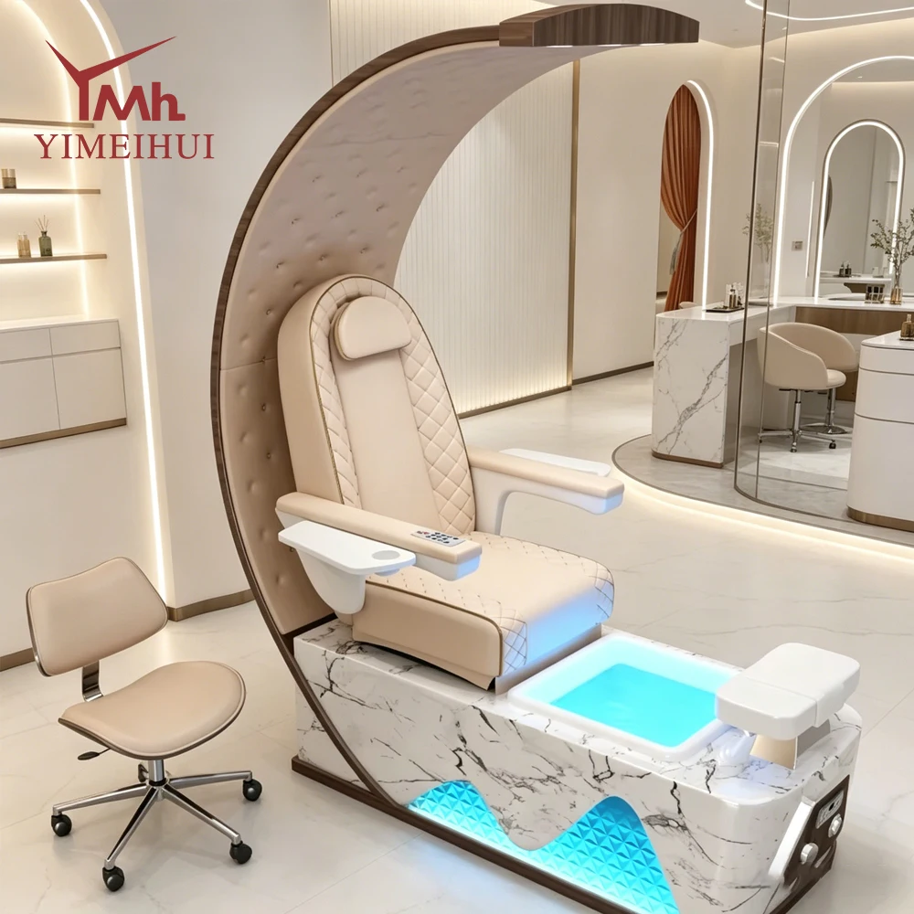 Modern Spa Electric Throne Chair Whirlpool Foot Massage Manicure Pedicure Bowl Chair Professional Salon Furniture Equipment
Modern Spa Electric Throne Chair Whirlpool Foot Massage Manicure Pedicure Bowl Chair Professional Salon Furniture Equipment