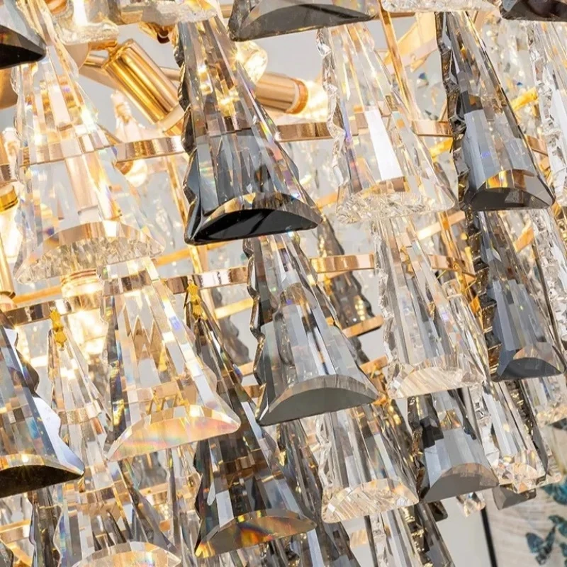 Duplex Chandelier European Luxury Villa Living Room Crystal Light Luxury Hotel Hall Lamps Hollow Tall Hanging Lighting
Duplex Chandelier European Luxury Villa Living Room Crystal Light Luxury Hotel Hall Lamps Hollow Tall Hanging Lighting