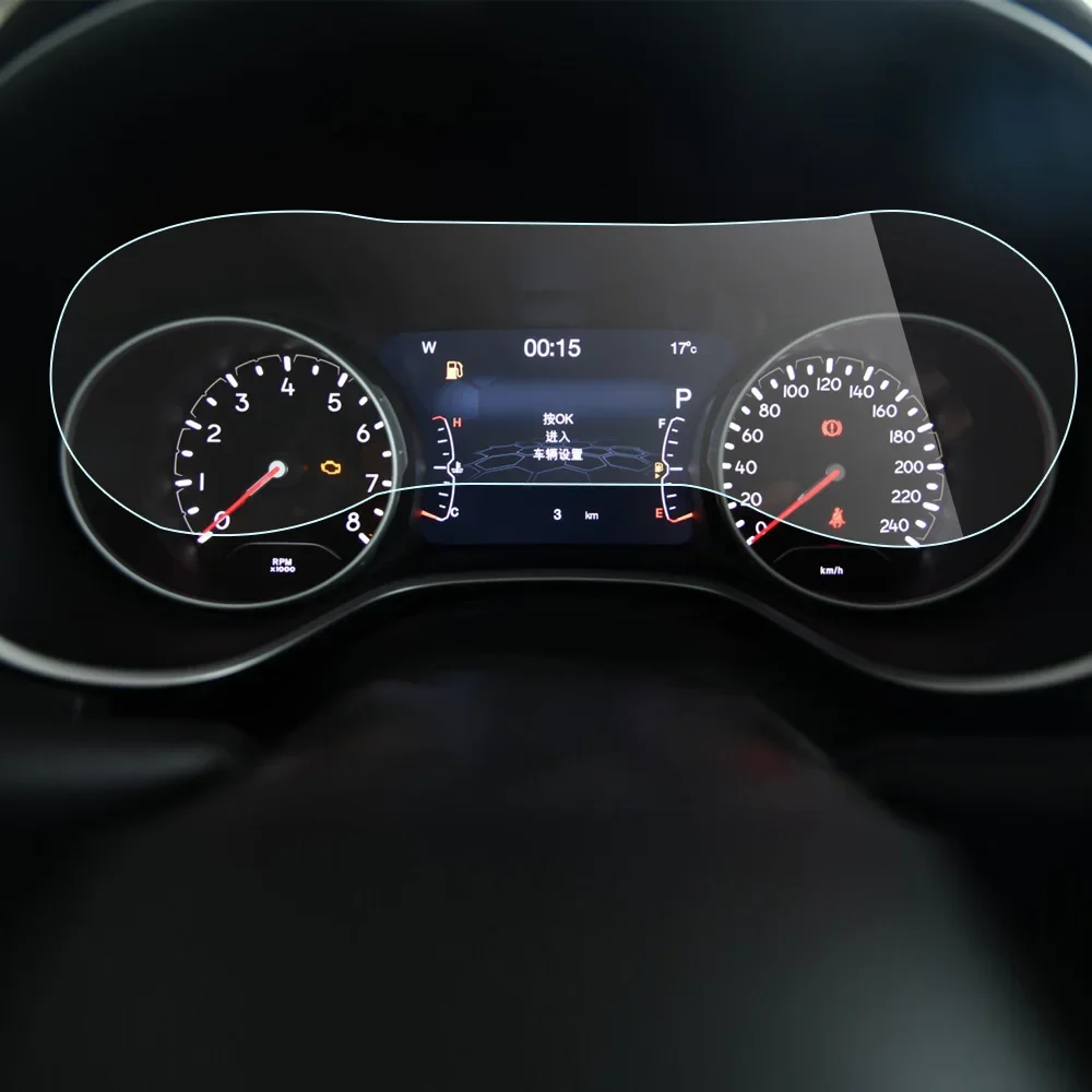 Пленка для экрана приборной панели автомобиля для Jeep Cheroke 2014-2017, защитная пленка для экрана из ПВХ с защитой от царапин, аксессуары
Пленка для экрана приборной панели автомобиля для Jeep Cheroke 2014-2017, защитная пленка для экрана из ПВХ с защитой от царапин, аксессуары