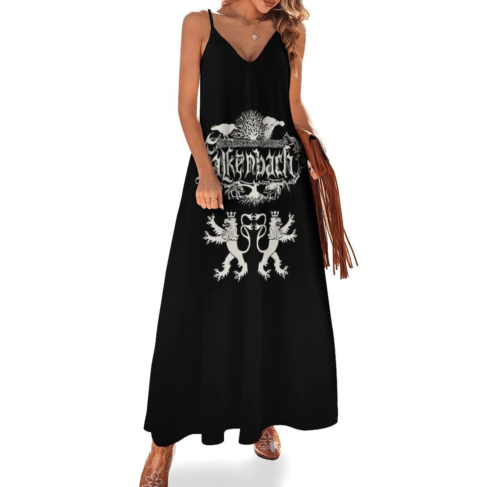 Falkenbach Sleeveless Dress Prom gown Long veiled dresses Female clothing sensual sexy dress for women Dress
Falkenbach Sleeveless Dress Prom gown Long veiled dresses Female clothing sensual sexy dress for women Dress
