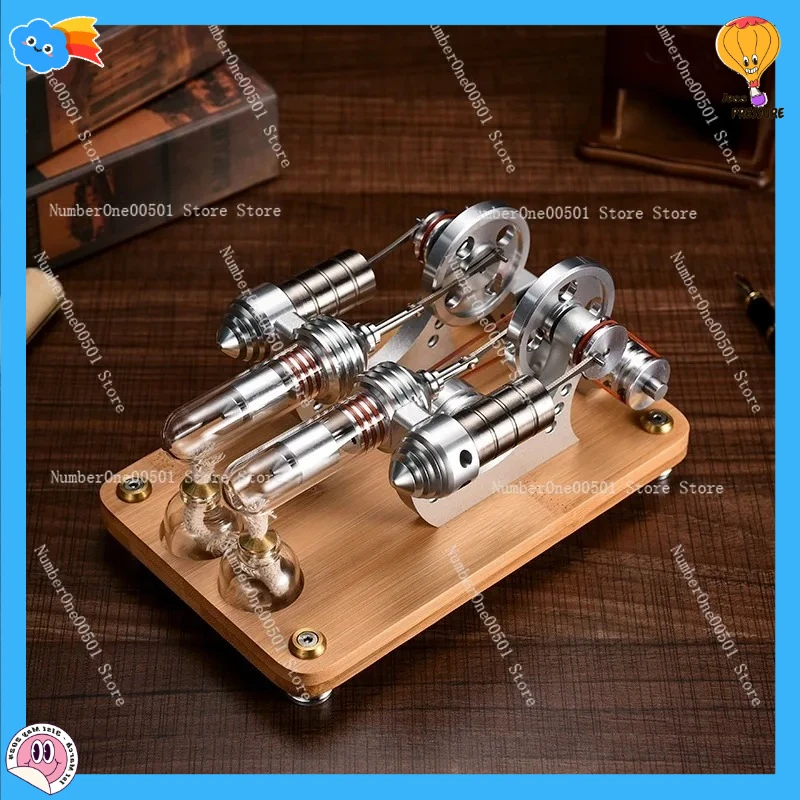 Мини-металлический газовый двигатель, модель двухцилиндрового двигателя внешнего сгорания для проектов DIY M14-03-S M14-06-S M14-03-L M14-22-S
Мини-металлический газовый двигатель, модель двухцилиндрового двигателя внешнего сгорания для проектов DIY M14-03-S M14-06-S M14-03-L M14-22-S