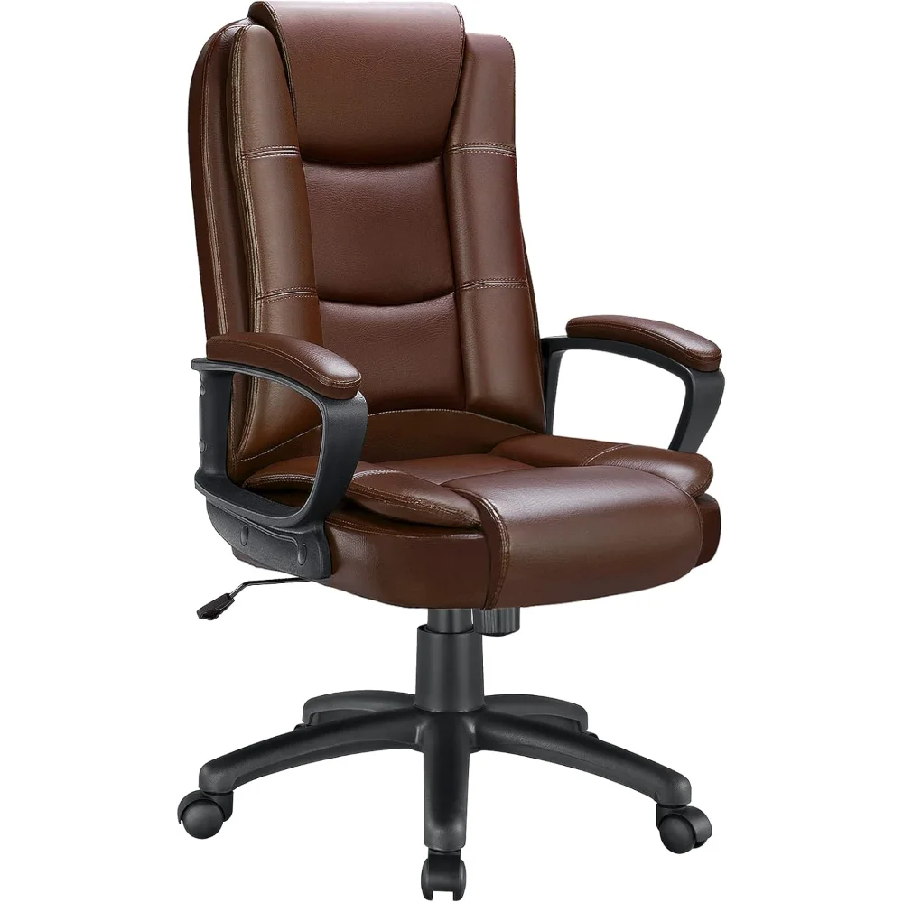Office Desk Chair, Big and Tall High Back Managerial Executive Computer Chair, Ergonomic Height Adjustable PU Leather Chairs
Office Desk Chair, Big and Tall High Back Managerial Executive Computer Chair, Ergonomic Height Adjustable PU Leather Chairs