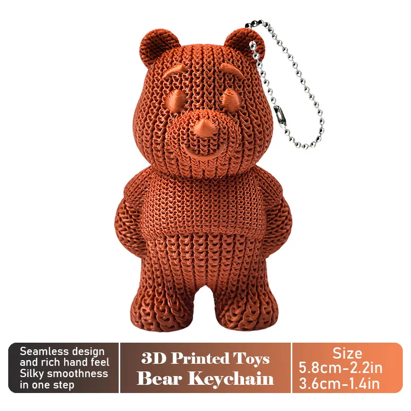 Mini 3D Printed Bear Vibrant Cute Animal Charm for Keys/Bags,Durable Resin Accessories Party Favors Birthday/Christmas Gift
Mini 3D Printed Bear Vibrant Cute Animal Charm for Keys/Bags,Durable Resin Accessories Party Favors Birthday/Christmas Gift