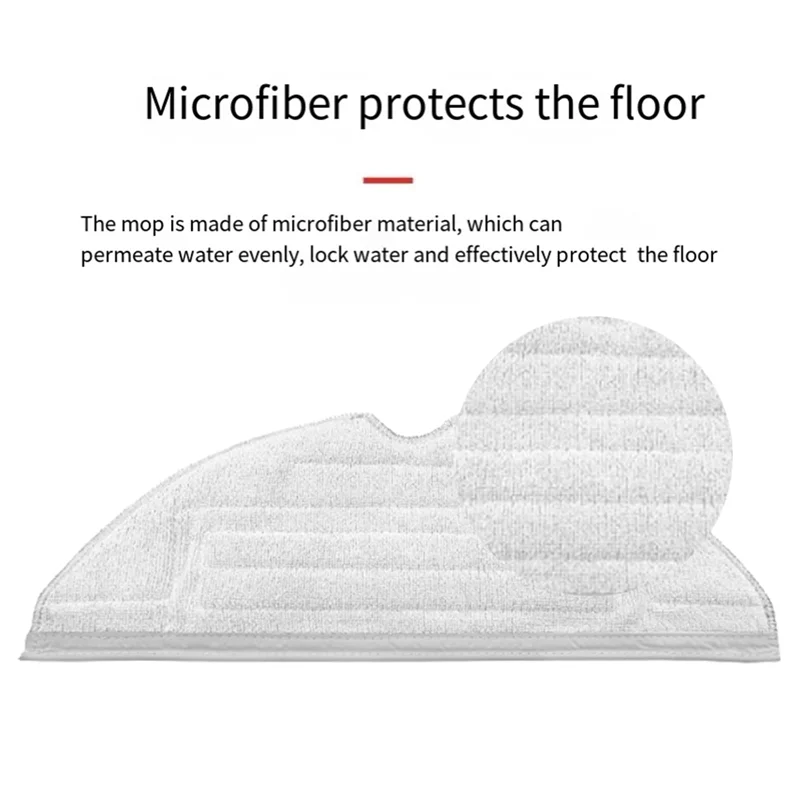 BMBY-Washable Microfiber Mop Pads For Roborock G20/S8/S8PRO Ultra Washable Reusable Soft Microfiber Vacmop Refills
BMBY-Washable Microfiber Mop Pads For Roborock G20/S8/S8PRO Ultra Washable Reusable Soft Microfiber Vacmop Refills