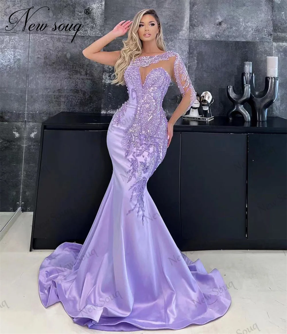 Purple Mermaid Evening Dresses Formal 2023 Turkish Dubai Beaded Lace Prom Party Gowns For Weddings Robes De Soiree Cocktail Gown
Purple Mermaid Evening Dresses Formal 2023 Turkish Dubai Beaded Lace Prom Party Gowns For Weddings Robes De Soiree Cocktail Gown