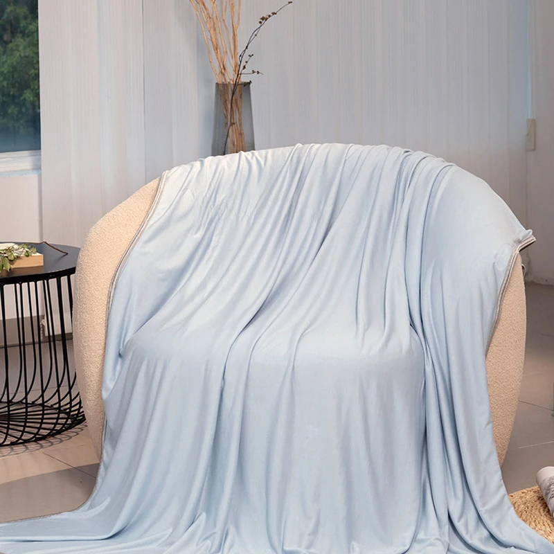 Large Cooling Bamboo Fiber Blanket Summer Thin Breathable Bed Sofa Travel Throw Blanket Soft Air Condition Cooling Blanket
Large Cooling Bamboo Fiber Blanket Summer Thin Breathable Bed Sofa Travel Throw Blanket Soft Air Condition Cooling Blanket