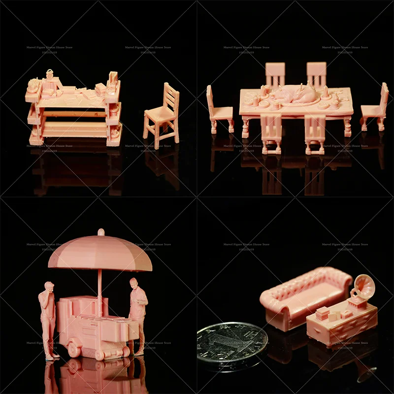 C008 C007 C006 C005 1/87 1/64 Scale Miniature Scene Doll Western Style Furniture Street Vendors Un-panited White Mini Figure
C008 C007 C006 C005 1/87 1/64 Scale Miniature Scene Doll Western Style Furniture Street Vendors Un-panited White Mini Figure