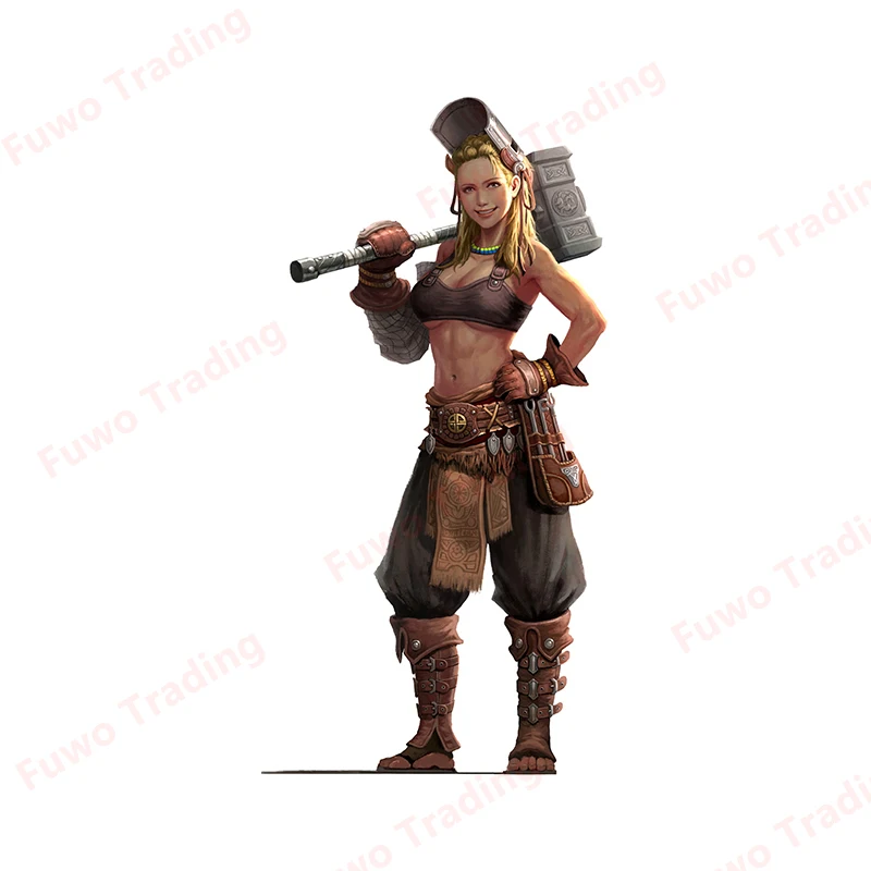 Cartoons Anime Barbarian Woman Vinyl Car Sticker Waterproof Surfboard Windows Helmet Camper Truck Laptop Fridge Sunscreen PVC
Cartoons Anime Barbarian Woman Vinyl Car Sticker Waterproof Surfboard Windows Helmet Camper Truck Laptop Fridge Sunscreen PVC