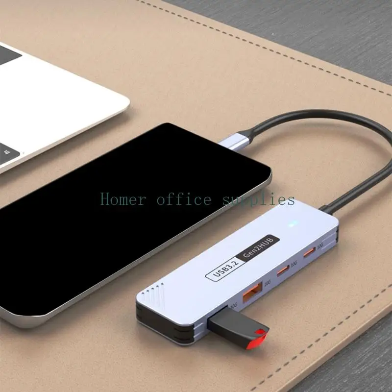 K43B Алюминиевый адаптер док-станции типа C, 10 Гбит/с, USB-адаптер для зарядки ноутбука
K43B Алюминиевый адаптер док-станции типа C, 10 Гбит/с, USB-адаптер для зарядки ноутбука