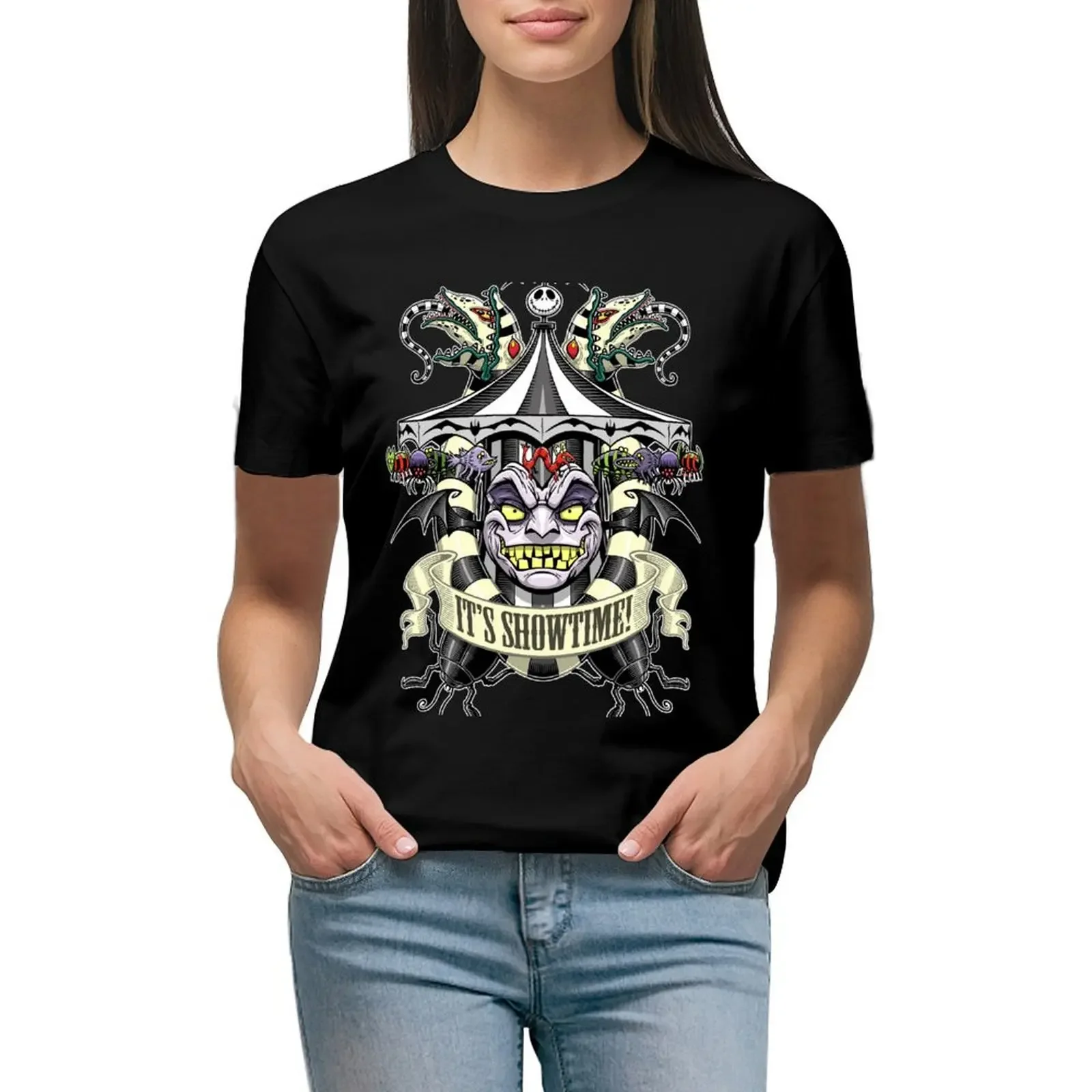 SHOWTIME! T-Shirt animal print shirt for girls sublime Aesthetic clothing hippie clothes graphic t-shirts for Women
SHOWTIME! T-Shirt animal print shirt for girls sublime Aesthetic clothing hippie clothes graphic t-shirts for Women