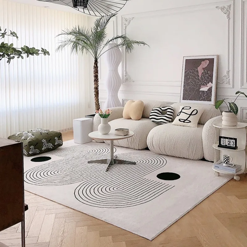 Декоративный прикроватный ковер в нордическом стиле для спальни, минималистичные ковры для гостиной, домашний плюшевый напольный коврик с геометрическим рисунком, утолщенный учебный ковер
Декоративный прикроватный ковер в нордическом стиле для спальни, минималистичные ковры для гостиной, домашний плюшевый напольный коврик с геометрическим рисунком, утолщенный учебный ковер