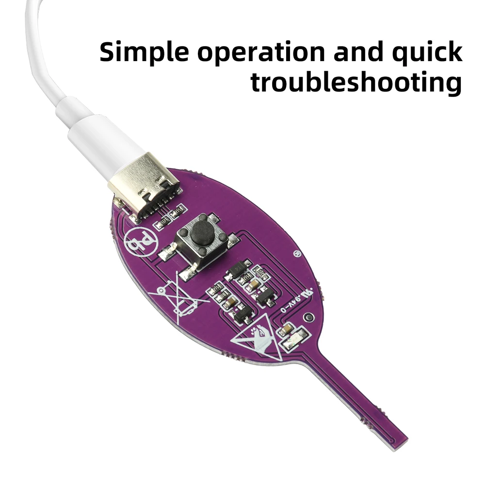 Handheld Inductor Detector Tool Motherboard Coil Tester for Mobile Phone PC Repair Electromagnetic Induction Quick Fault Check
Handheld Inductor Detector Tool Motherboard Coil Tester for Mobile Phone PC Repair Electromagnetic Induction Quick Fault Check