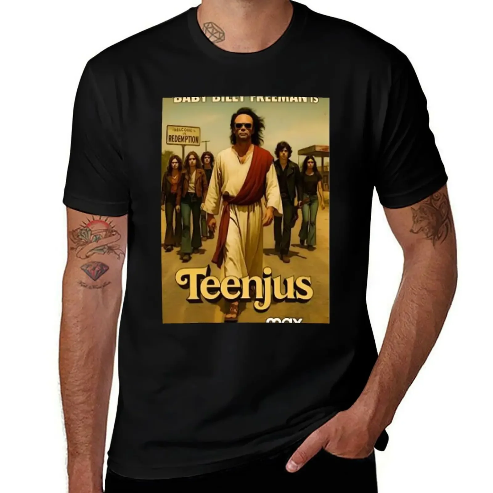 Teenjus Uncle Baby Billy Walton Goggins T-Shirt for a boy Man t-shirt hippie clothes basketball graphic tees men workout shirt
Teenjus Uncle Baby Billy Walton Goggins T-Shirt for a boy Man t-shirt hippie clothes basketball graphic tees men workout shirt