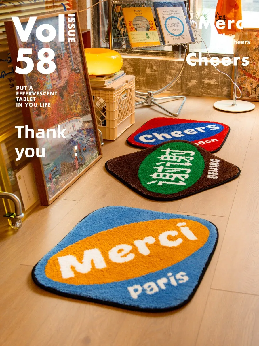 Non-Slip Bathroom Mat Square Velvet Letter Design Cushion Two-In-One Home Decor Machine Washable Floor Rug
Non-Slip Bathroom Mat Square Velvet Letter Design Cushion Two-In-One Home Decor Machine Washable Floor Rug