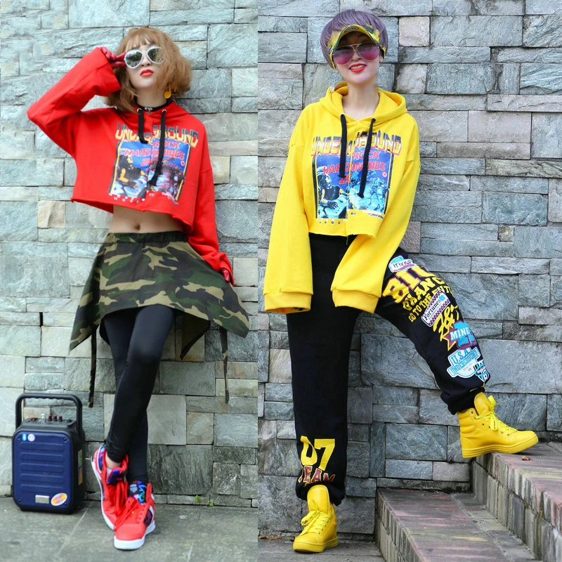 Nightclub Dj Ds Jazz Clothes Hip Hop Dance Costume Women Modern Dancing Outfit Adults Graffiti Pants Stage Dancewear XS4255
Nightclub Dj Ds Jazz Clothes Hip Hop Dance Costume Women Modern Dancing Outfit Adults Graffiti Pants Stage Dancewear XS4255