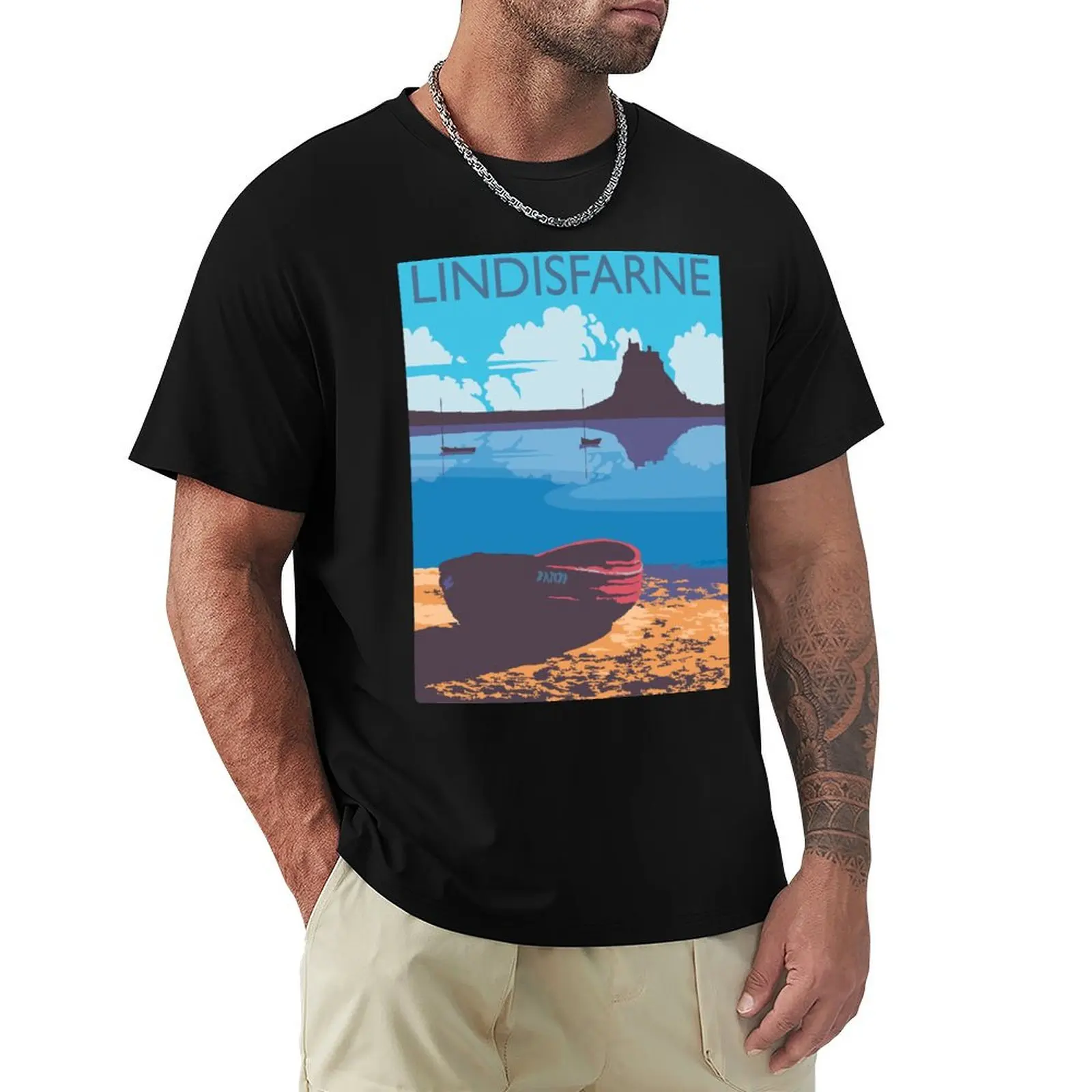 Lindisfarne T-Shirt basketball graphic tees for a boy oversized t shirts for men
Lindisfarne T-Shirt basketball graphic tees for a boy oversized t shirts for men