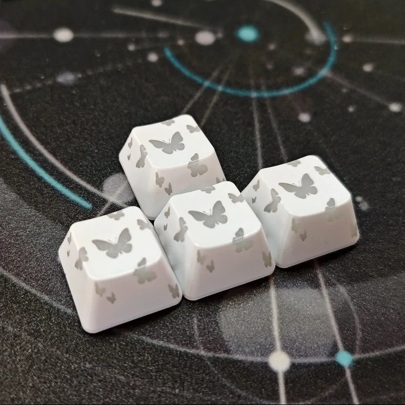 Набор кейкапов с тематикой белых бабочек, ABS, профиль OEM, оригинальные кастомные кейкапы ручной работы для механических клавиатур, аксессуары, подарок для самостоятельной сборки
Набор кейкапов с тематикой белых бабочек, ABS, профиль OEM, оригинальные кастомные кейкапы ручной работы для механических клавиатур, аксессуары, подарок для самостоятельной сборки