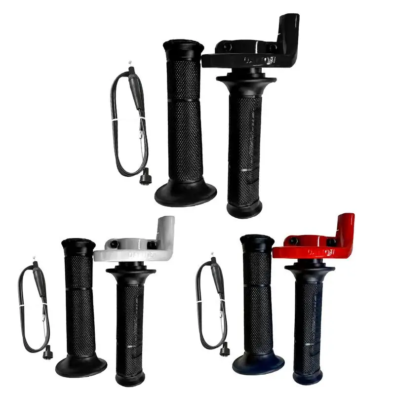 Motorcycle Grips Set Throttle Thumb Grip Twists With Throttle Cable Dirt Bike Grips with Handlebar Grip for 50cc 90cc 110cc 125c
Motorcycle Grips Set Throttle Thumb Grip Twists With Throttle Cable Dirt Bike Grips with Handlebar Grip for 50cc 90cc 110cc 125c