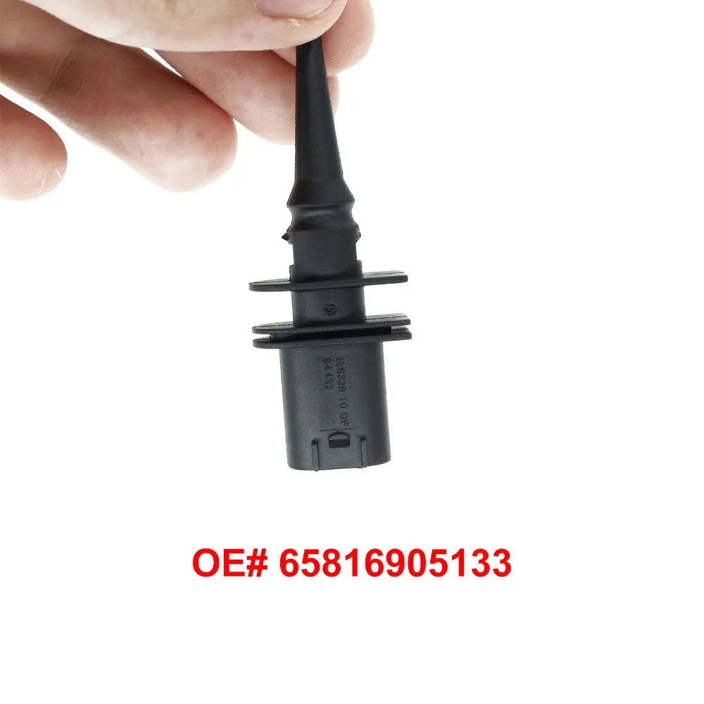 65816905133 Air Temperature Sensor 2pins Outside Ambient Auto Sensor Black Exterior for BMW 1 6 7 Series E20 X3 Z4
65816905133 Air Temperature Sensor 2pins Outside Ambient Auto Sensor Black Exterior for BMW 1 6 7 Series E20 X3 Z4